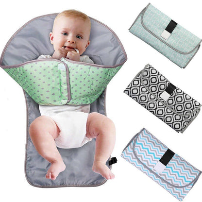 3-in-1 Foldable Diaper Bag